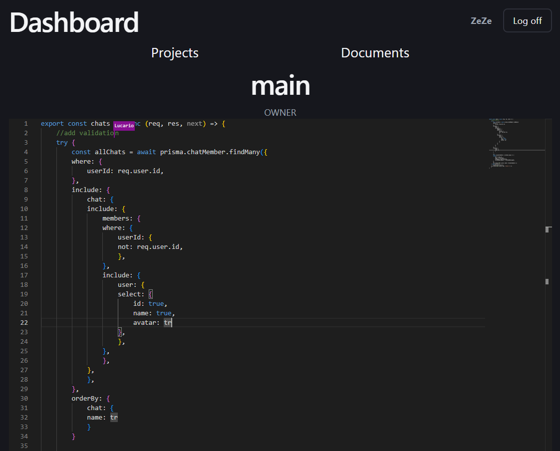 Project Screenshot
